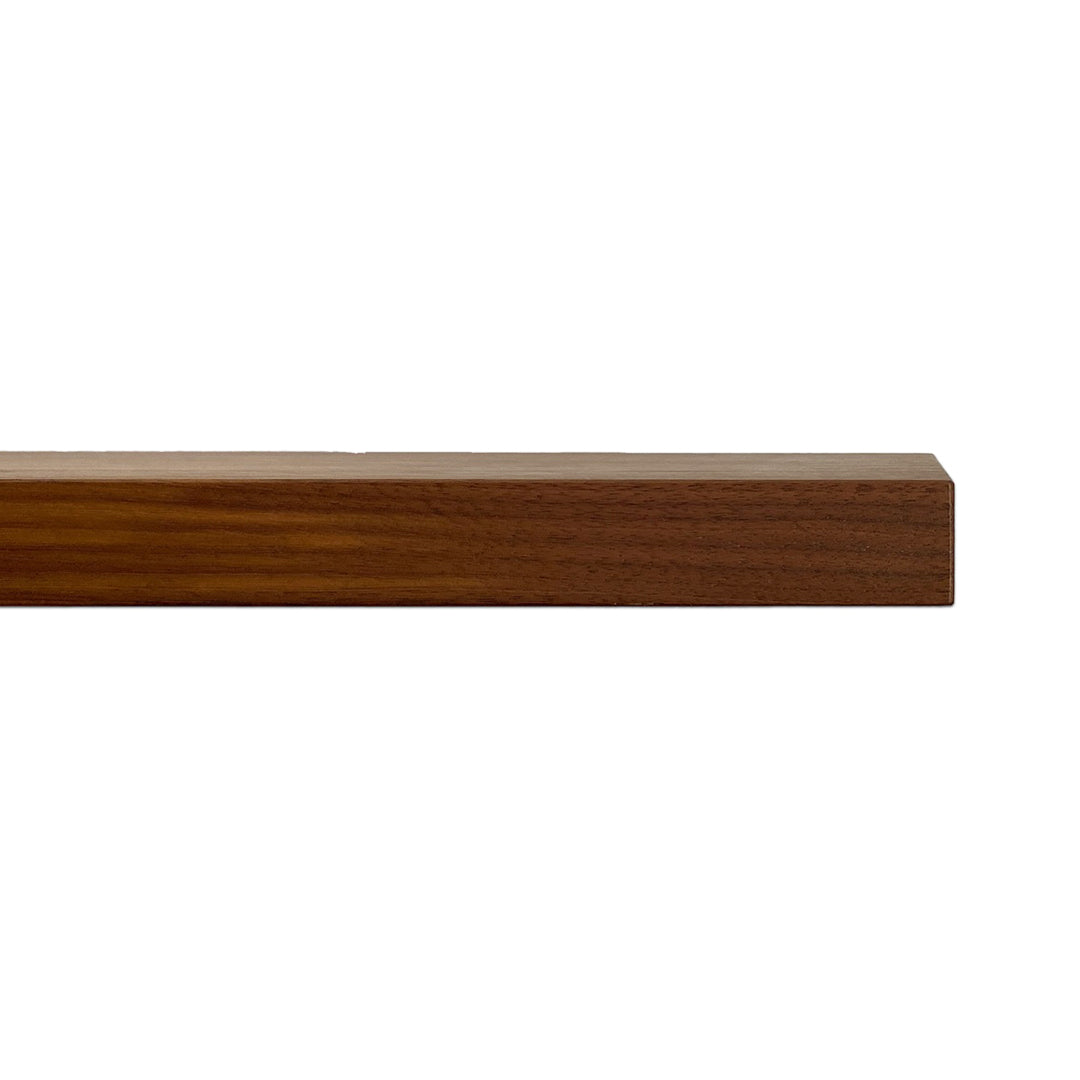 Solid American Walnut Floating Timber Shelf made to order in custom sizes. Australian Made