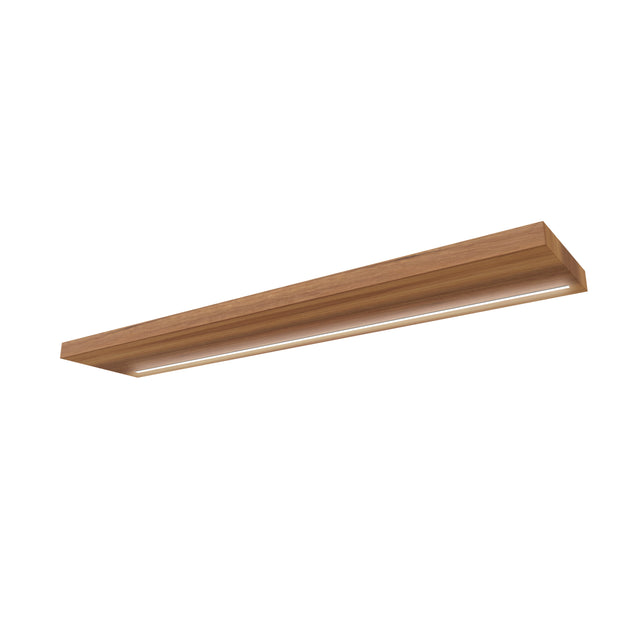 Linear Floating Timber Shelf in Spotted Gum (30mm Thickness)