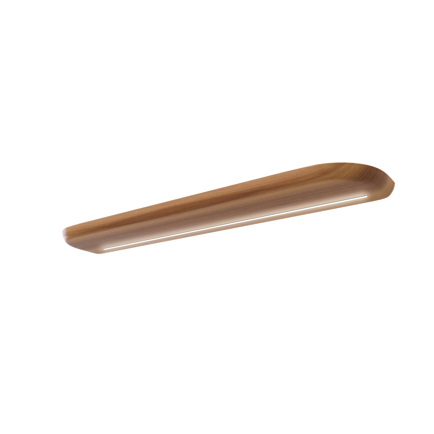 Lunar Floating Timber Shelf in Spotted Gum (30mm Thickness)