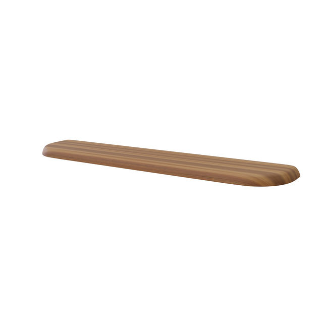 Lunar Floating Timber Shelf in Spotted Gum (30mm Thickness)