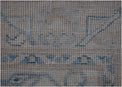 Authentic Hallway Runner Made in Afghanistan. Striking blue colours on a handknotted rug. Available online or in our Melbourne showroom