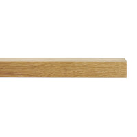 Solid American Oak Floating Timber Shelf made to order in custom sizes. Australian Made floating shelves for residential, commercial and hospitality interiors. Australian Made Floating Timber Shelves. Square Corners on Shelf Profile.