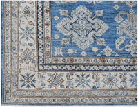 Handmade Afghan Rug in Blue
