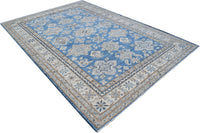 Handmade Afghan Rug in Blue