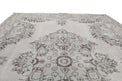 Vintage Handmade Turkish Rug with cream base and brown floral pattern. Dated from the 1960's. Traditional Vintage Turkish Rug available in Melbourne